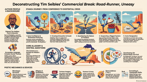 Commercial Break: Roadrunner, Uneasy by Tim Seibles