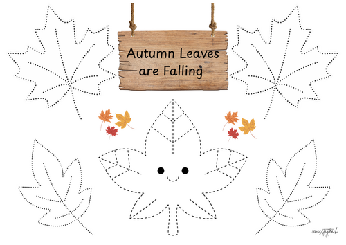 Autumn Leaves Pencil Control