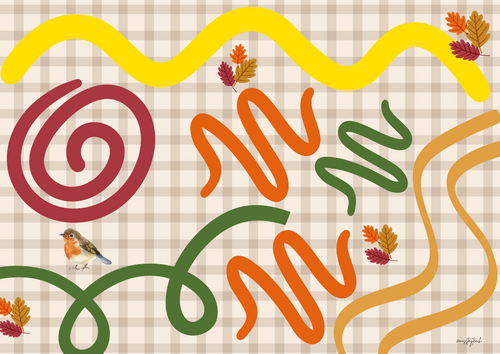 Autumn Loose Part Activity Mats