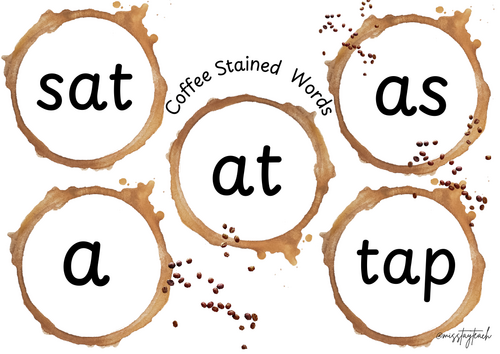 Coffee Stained Words