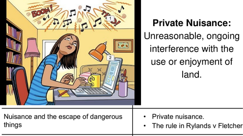 Private Nuisance - A Level Law