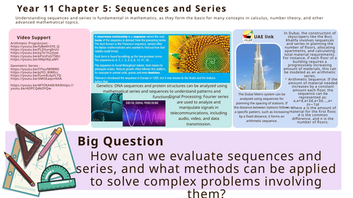 Sequences and Series