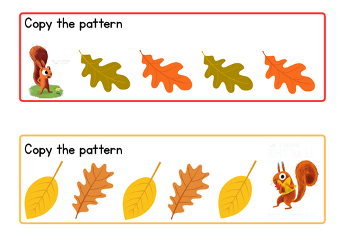 Leaf thief patterns