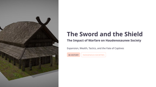 IB DP History Paper 3: Haudenosaunee (Iroquois) Warfare Mourning Wars Fur Trade