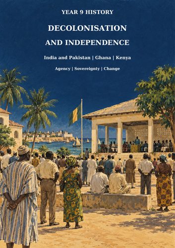 Year 9 History: Decolonisation & Independence | KS3 Workbook & Teacher Guide