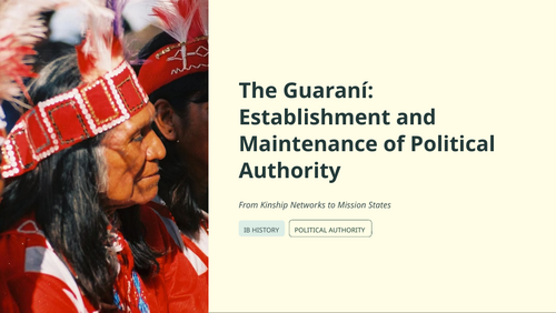 IB History Paper 3 Americas: Guaraní Political Authority | Reductions & Kinship