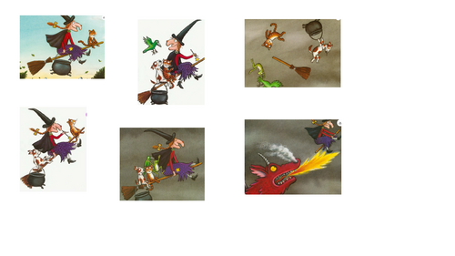 The Room on the Broom sequencing activity