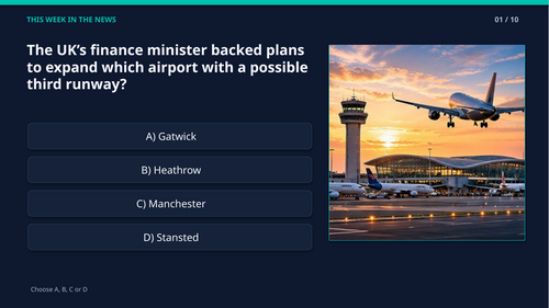 The Weekly News Quiz – 12th–19th October 2026 | Form Tutor Time Current Affairs Quiz