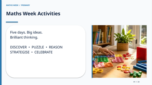 Math Week Activities
