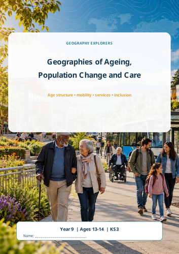Geographies of Ageing, Population Change and Care