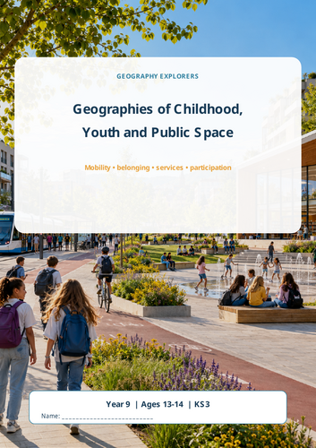 Geographies of Childhood, Youth and Public Space – Geography Workbook