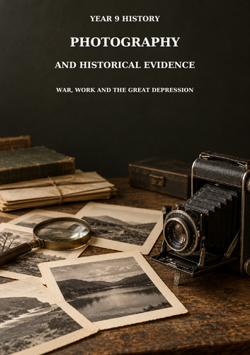 Year 9 History: Photography as Historical Evidence | Workbook & Answers