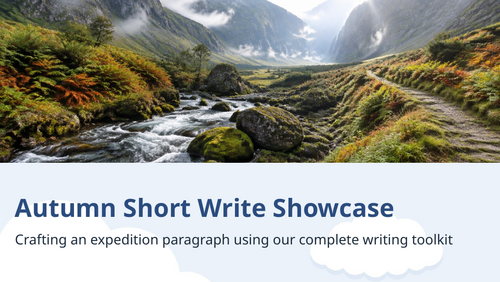Year 4 Short Burst Writing Term 1
