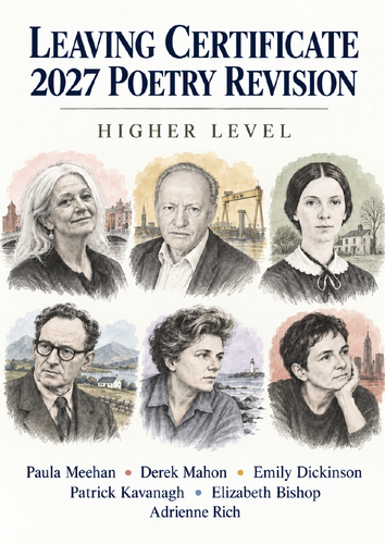 Leaving Certificate English 2027 – Higher Level Poetry Revision | Six Poets