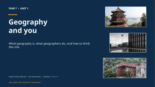 Year 7 Geography and You