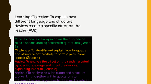 War and Rhetoric Lessons | Teaching Resources