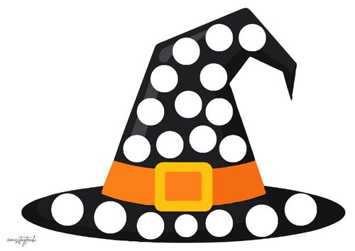 Witches Hats Loose Parts
