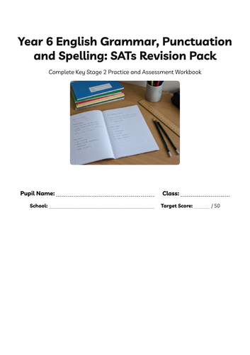 SPaG Revision MEGA BUNDLE | Years 1–6 | Grammar, Punctuation & Spelling | KS1 & KS2