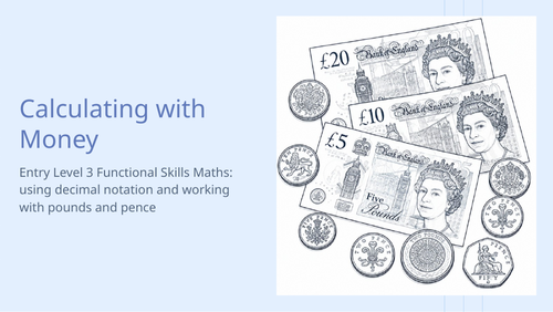 Entry Level 3 Functional Skills Maths: Using common measures, shape and space L1