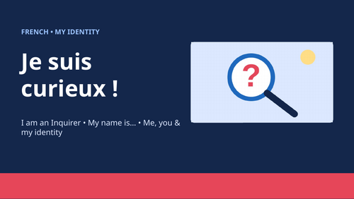 SELF INTRODUCTION FRENCH