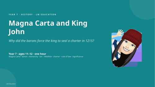 Magna Carta and King John | Year 7 History PowerPoint Lesson