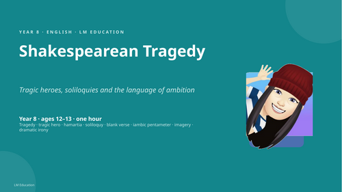 Shakespearean Tragedy | Year 8 English PowerPoint Lesson