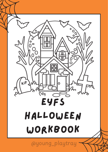 EYFS Halloween Workbook
