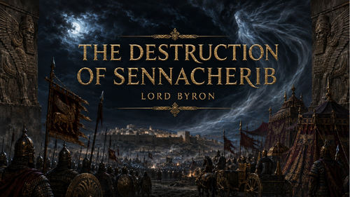 EDEXCEL CONFLICT ANTHOLOGY - THE DESTRUCTION OF SENNACHERIB - LORD BYRON - FULL BREAKDOWN
