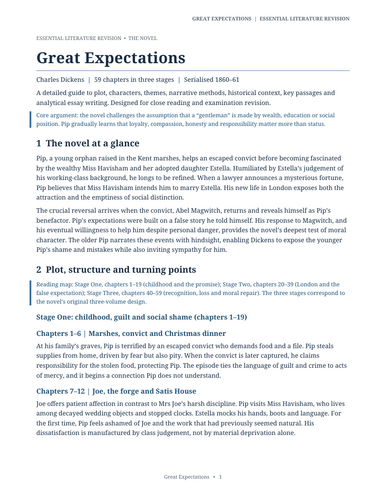 Great Expectations – Charles Dickens – Essential Guide