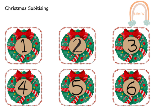 Christmas Subitising
