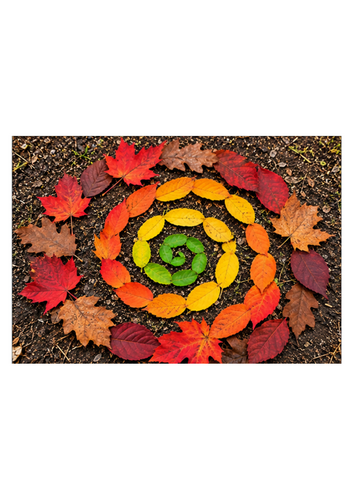 Andy Goldsworthy – Nature Spiral Art Activity