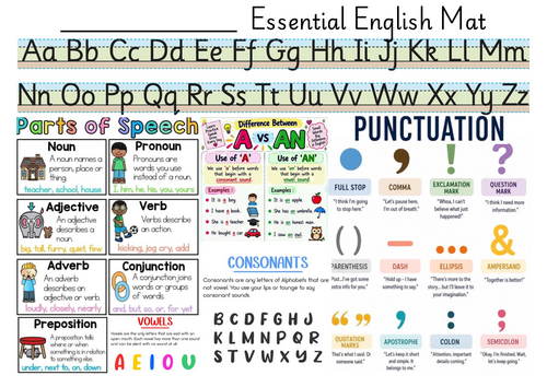 Essential English Mat