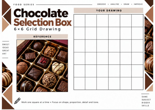 Explore tonal shading, texture and realistic food illustration with this Hot Chocolate with Marshmal