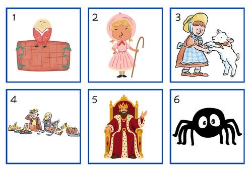 Nursery Rhyme Hunt - EYFS and KS1 Activity
