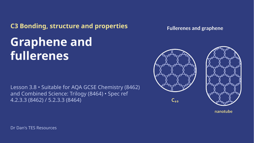 C3.8 Graphene and Fullerenes (AQA 1-9 GCSE Combined Trilogy & Separate Chemistry)