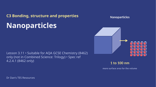 C3.11 Nanoparticles (AQA 1-9 GCSE Combined Trilogy & Separate Chemistry)