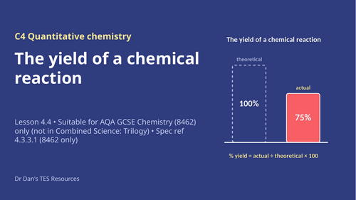 C4.4 The Yield of a Chemical Reaction (AQA 1-9 GCSE Combined Trilogy & Separate Chemistry)