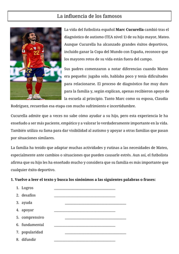 La influencia de los famosos- Booklet
