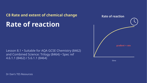 FREE C8.1 Rate of Reaction (AQA 1-9 GCSE Combined Trilogy & Separate Chemistry)
