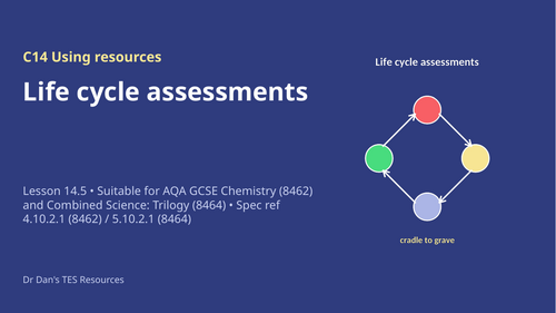 C14.5 Life Cycle Assessments (AQA 1-9 GCSE Combined Trilogy & Separate Chemistry)