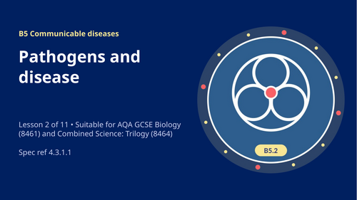 B5.2 Pathogens and Disease (AQA 1-9 GCSE Combined Trilogy & Separate Biology)