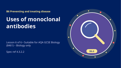 B6.6 Uses of Monoclonal Antibodies (AQA 1-9 GCSE Combined Trilogy & Separate Biology)