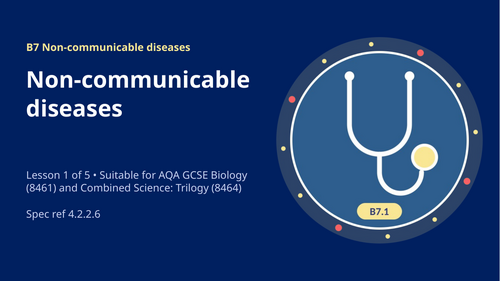 B7.1 Non Communicable Diseases (AQA 1-9 GCSE Combined Trilogy & Separate Biology)