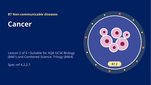 B7.2 Cancer (AQA 1-9 GCSE Combined Trilogy & Separate Biology)