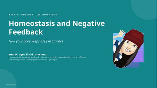 Homeostasis and Negative Feedback | Year 9 Biology PowerPoint Lesson