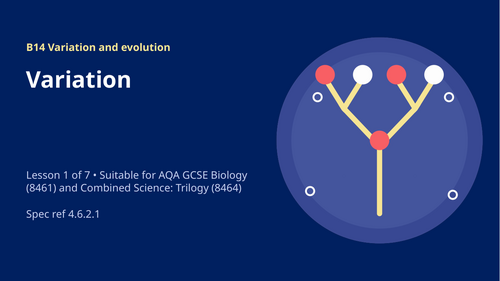 B14.1 Variation (AQA 1-9 GCSE Combined Trilogy & Separate Biology)