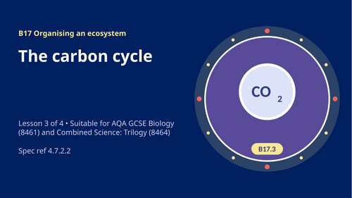 B17.3 The Carbon Cycle (AQA 1-9 GCSE Combined Trilogy & Separate Biology)