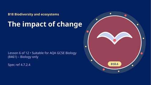 B18.6 The Impact of Change (AQA 1-9 GCSE Combined Trilogy & Separate Biology)