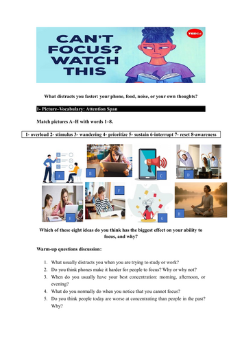 Ways to fix your attentiion span