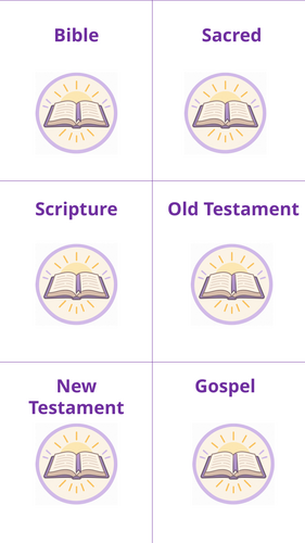 KS3 The Bible and Sources of Authority Flashcards